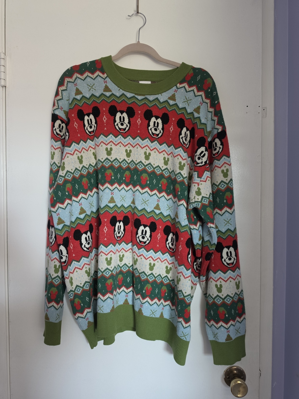 Disney Holiday Mickey Crewneck Sweater